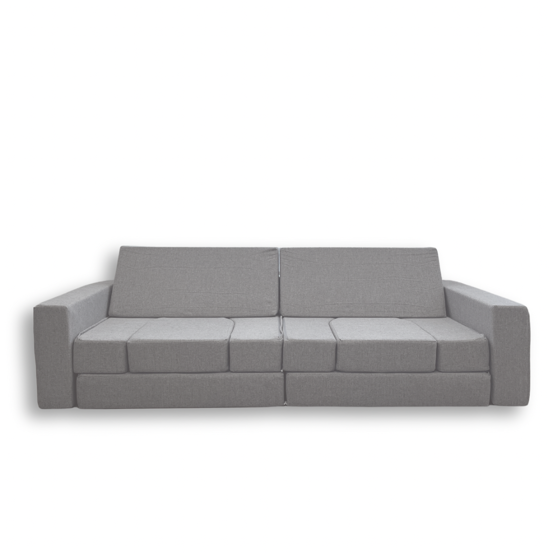 Colorful Modular Play Couch Nugget Kids Play Foam Couch in